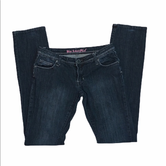 Blac Label Pink Jeans, Black, Size 27 - Picture 2 of 6